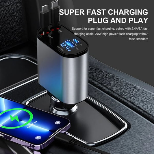 🔥Hot Sale 50% OFF!Fast Charge Uttrekkbar billader