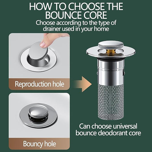 🔥Spesiell kampanje⚡Gulvavløpsfilter i rustfritt stål