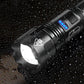 Superskarp USB-lommelykt med zoom