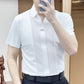 ⏳ Business casual lappeteppe-skjorte for menn