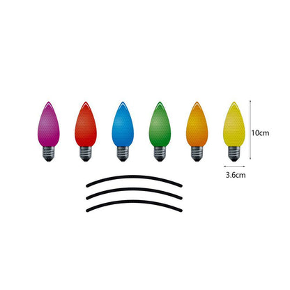 🎅Tidlig julesalg - 49% rabatt🎄 Reflekterende lyspære magnetdekorasjoner