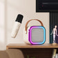 🔥HOT SALE 49% OFF -🎁Mini karaokemaskin med trådløse mikrofoner