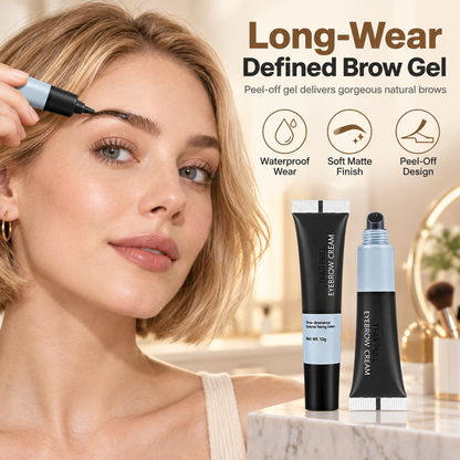 ✨ Peel-off-gel for øyenbryn – Vannfaste bryn med naturlig utseende