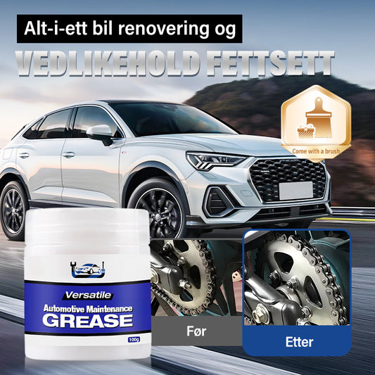 Alt-i-ett bil renovering og vedlikehold fettsett