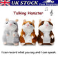 ✨ 50 % RABATT! 🐹 Snakkende hamster-kosedyr – gjentar alt du sier, rister automatisk på hodet – utrolig morsomt for både barn og voksne! 🎁💚