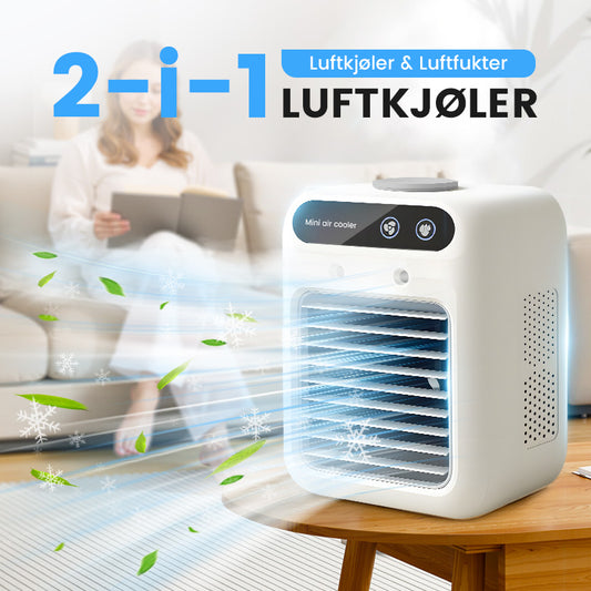 ❄️Bærbart miniklimaanlegg med kjøle- og luftfuktighetsfunksjon