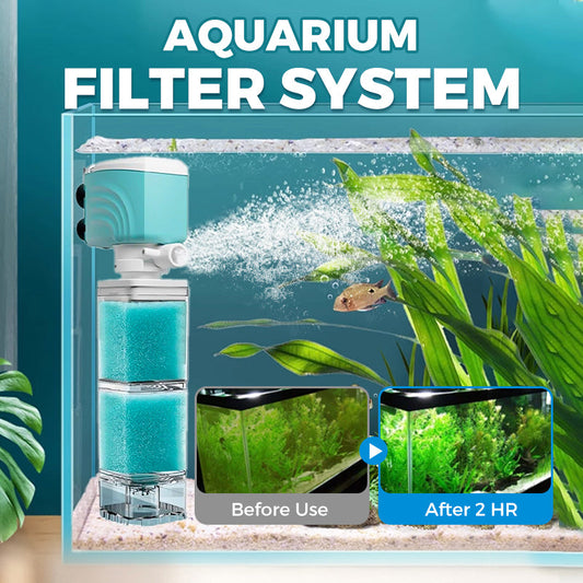 Automatisk akvariumfiltersystem