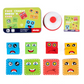 🎁5D Puslespill Pedagogisk Ansiktsskiftende Familiespill🧩