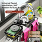 🚿🧽 50 % RABATT! 👩‍🍳 Oppbevaringsløsning til kjøkkenkranen – laget av romfartsaluminium, rustfri, hurtigtørkende, krever ingen verktøy! 🛡️✅