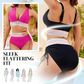 ✨Ny ankomst✨👙Bikinisett med høy midje og fargeblokker for magekontroll