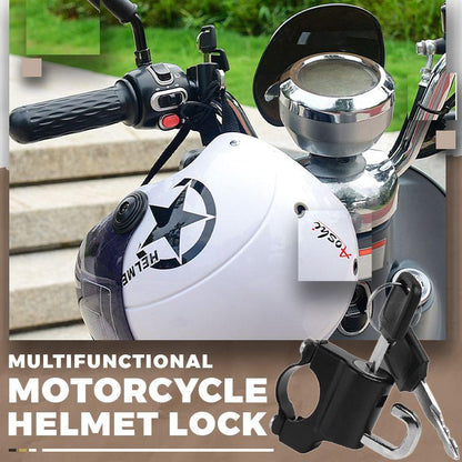 🛵🏍️ Universell lås for motorsykkelhjelm