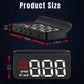 ⏳2025 Ny – Spar 50 %🔥Bil HUD Speedometer Display Frontruteprojektor🚗