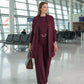 ⏳Tidsbegrenset spesialtilbud⏰Elegant 3-delt sett med lang cardigan, topp og bukse💞