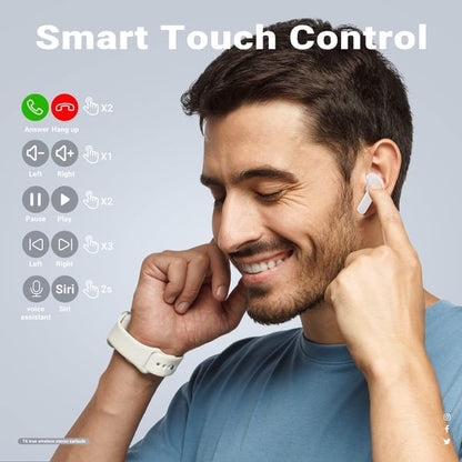 ✈Kjøp 2 og få 1 gratis frakt✈Bluetooth -hodetelefoner med ENC -støyreduksjon