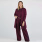 ⏳Tidsbegrenset spesialtilbud⏰Elegant 3-delt sett med lang cardigan, topp og bukse💞