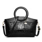 🔥 2025 Hot Salg 🔥 Stor kapasitet Vintage Luxury Crocodile Leather Vintage Handbag