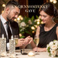 4-delt romantisk LED-krystalllyssett