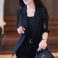 Fin gave - Fasjonabel og slank blazer i 3-delt dress-sett for kvinner