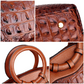 🔥 2025 Hot Salg 🔥 Stor kapasitet Vintage Luxury Crocodile Leather Vintage Handbag