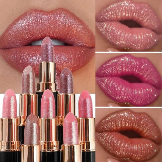 🔥2025 HETT SALG -KJØP 1 FÅ 1 GRATIS🔥Lipgloss Diamant Vannfast Glitterleppestift🔥