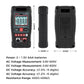 🔧⚡️ Smart multimeter mot brannskader! 4000-tellings automatisk områdemåling, håndflatestørrelsesverktøy for null feil ✨