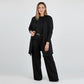 ⏳Tidsbegrenset spesialtilbud⏰Elegant 3-delt sett med lang cardigan, topp og bukse💞
