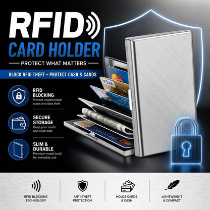 Perfekt gave - RFID Kredittkortholder