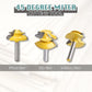🎁 HOT SALES ⏳ 45 °Miter fresebit
