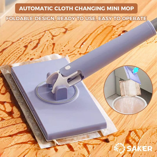 👍HOT SALE49% OFF -🏆Automatisk mini-mopp med klutbytte