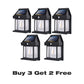 🎁 50 % RABATT! 💡 SOLARBEIDET VEGGLYS – Bevegelsessensor og værbestandig 🌟🛒