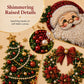 🎄✨ DIY-juleperlekunstsett – 5 festlige design, 3D-hevede perler og utstillingsramme inkludert | Juleveggdekor 🖼️🎨