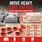 🎁 Nyheter for 2026 – 50 % rabatt 💥✨ System for flytting av møbler – Løft og skyv, 360° rotasjon 🏠