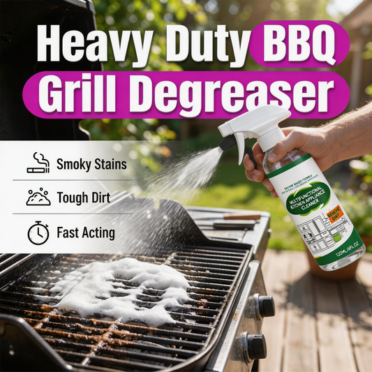 🔥 50 % RABATT! ✨ Ultrakraftig, hurtigvirkende grillavfettingsspray
