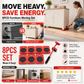 🎁 Nyheter for 2026 – 50 % rabatt 💥✨ System for flytting av møbler – Løft og skyv, 360° rotasjon 🏠