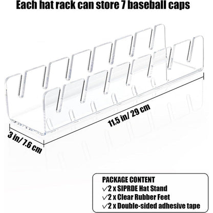 Hattestativ for baseballcaps