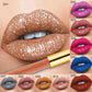 Metallisk flytende diamant glitter leppestift