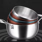 🔥HOT SALE 49% OFF🔥 Gryte i rustfritt stål med lokk
