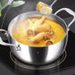 🔥HOT SALE 49% OFF🔥 Gryte i rustfritt stål med lokk