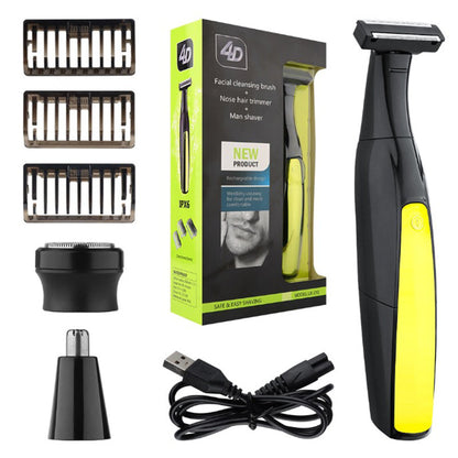 🔥2025 Hot Sale🔥våt og tørr multifunksjon elektrisk barbermaskin