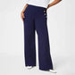 💖Kvinners Plus Size High Stretch-bukser med høy midje og brede ben