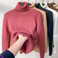 🎅Julespesialer 49% OFF🎁Vinter fleece tykk strikket bunnskjorte