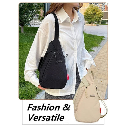 🌸Høstsalg💕Oxford unisex skulderveske med justerbar stropp