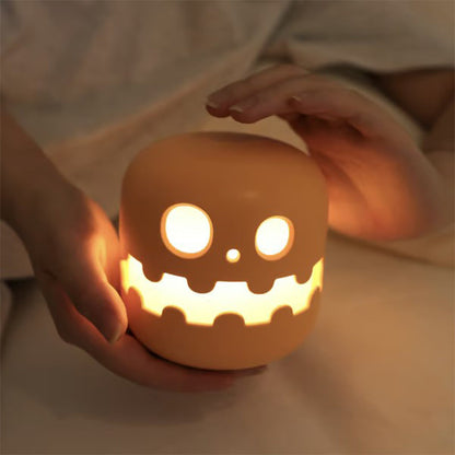 💝Halloween kreativt gresskar med dimmetimer nattlys🎁