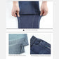 Jeans med høy midje og gulrotfasong i stretch for kvinner