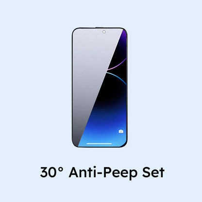 🔥Kjøp 1 få 1 GRATIS🔥Multivinkel Anti-Peep herdet filmsett for iPhone