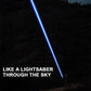 🔥 Kraftig hvit laser lommelykt 🔦 Oppladbar og zoombar for utendørs! 🌟