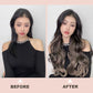 🌸Gradient farge krøllete parykk stykke