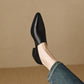 💥Vintage-inspirerte slip-on-sko for damer med spiss tå