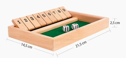 🔥FUN FAMILY GAMES - Shut The Box brettspill 🎲