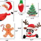 🎅Tidlig julesalg - 49% rabatt🎄 Reflekterende lyspære magnetdekorasjoner